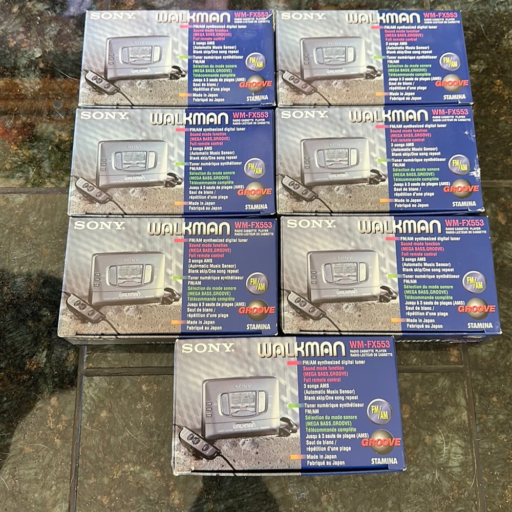 Sony Walkman WM-FX553 radio cassette player